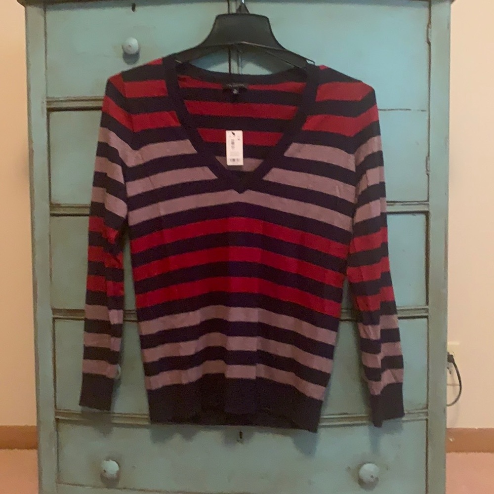 NWT Woman’s The Limited v-neck long sleeve shirt.